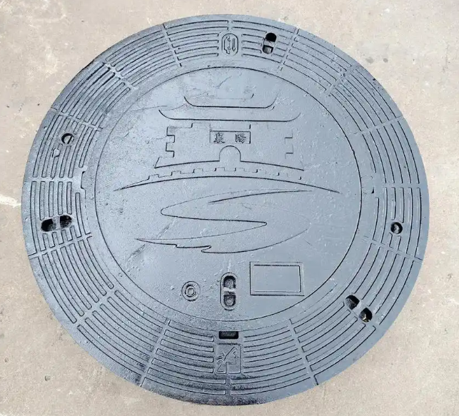 道孚球墨铸铁井盖定制款展示